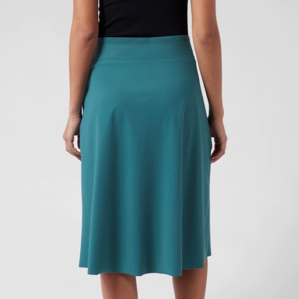 Athleta Cosmic Skirt Borealis Green Teal - Picture 2 of 5